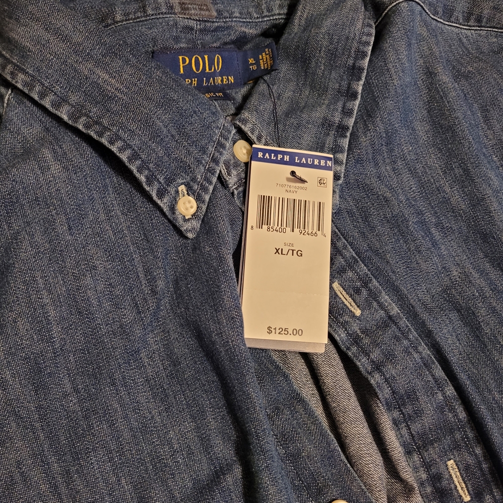 Polo by Ralph Lauren Classic Blue Shirt